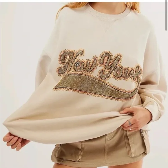 Free People Sweatshirt - Picture 2 of 3